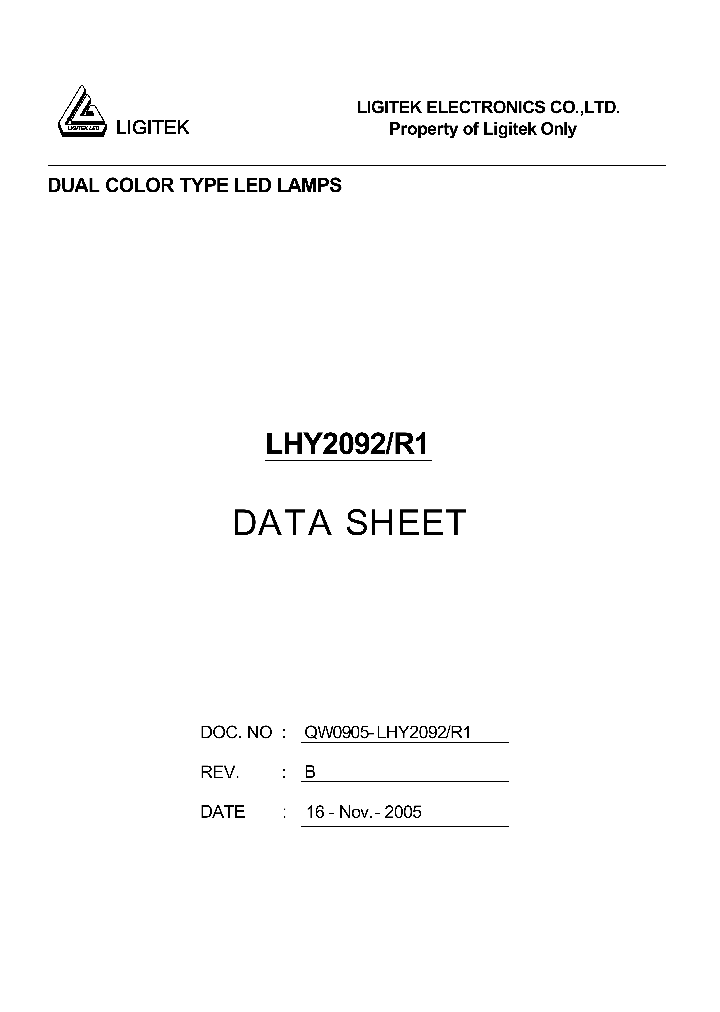LHY2092-R1_4613415.PDF Datasheet