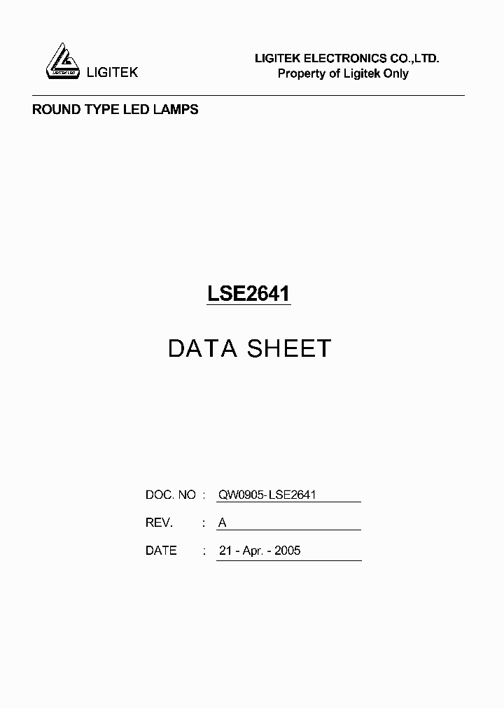 LSE2641_4548643.PDF Datasheet