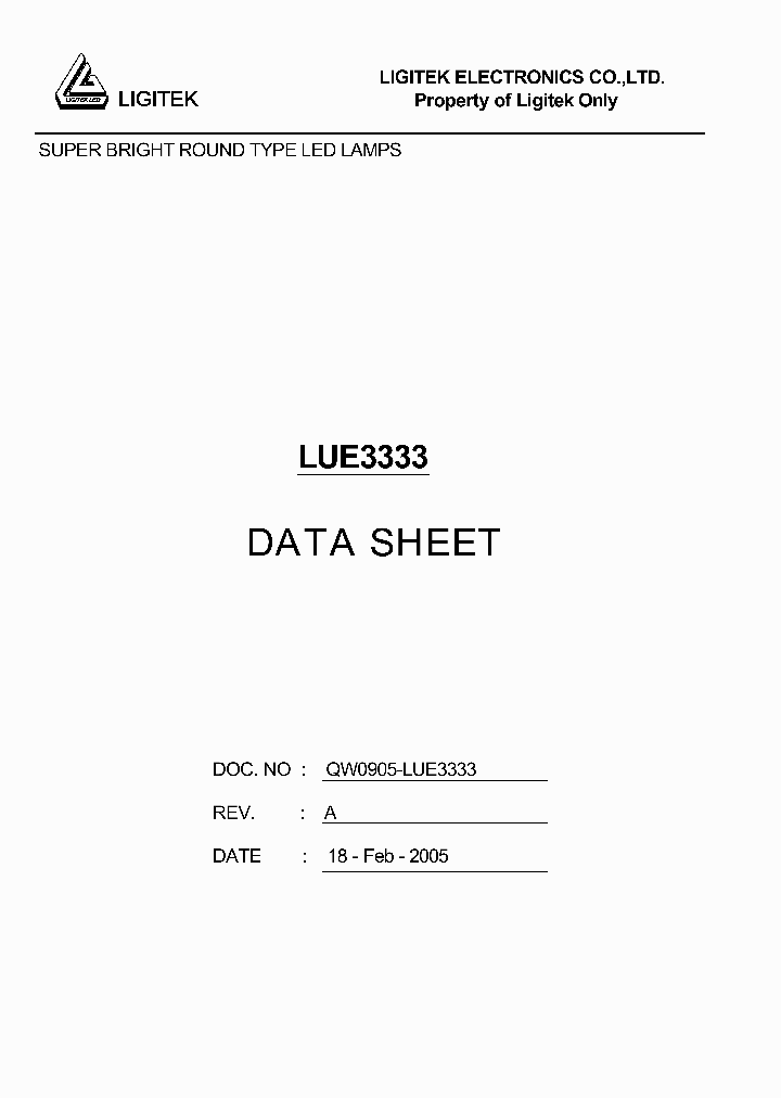 LUE3333_4542169.PDF Datasheet