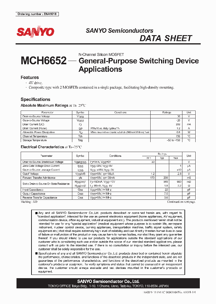 MCH6652_4492448.PDF Datasheet