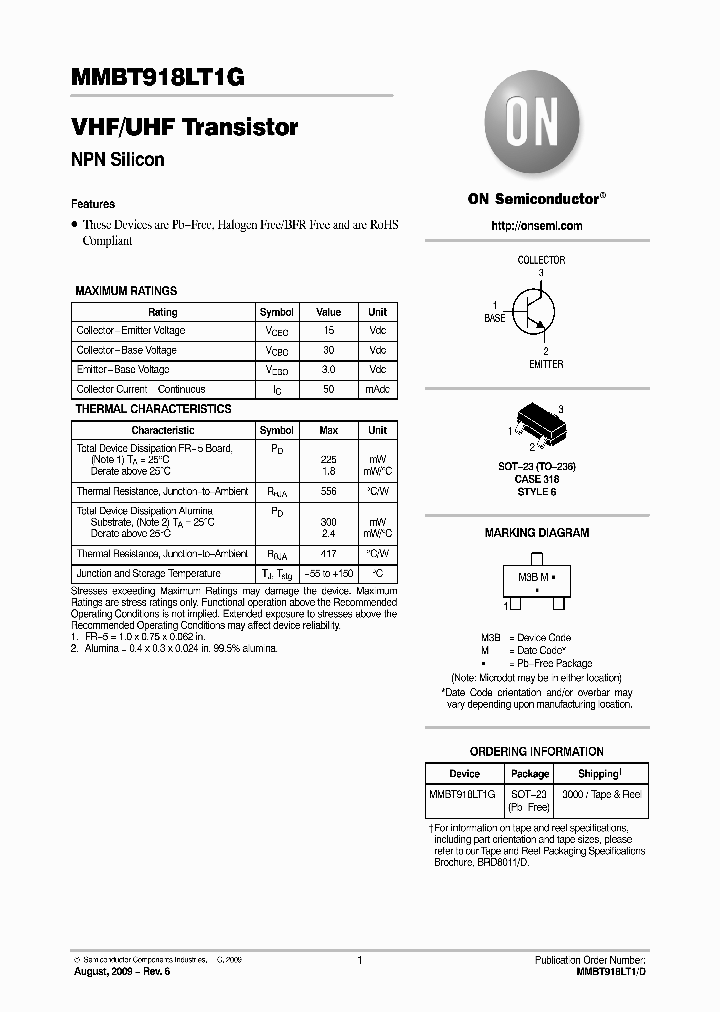 MMBT918LT1G09_4914496.PDF Datasheet