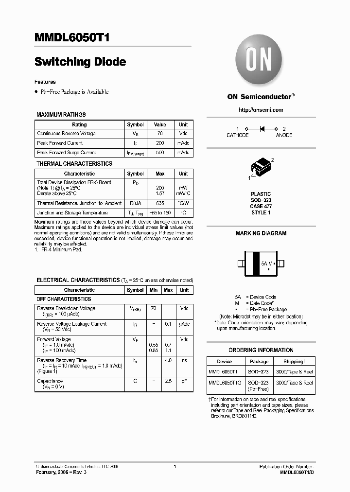 MMDL6050T1_4663193.PDF Datasheet