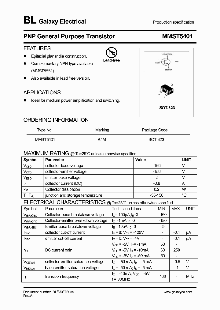 MMST5401_4170960.PDF Datasheet