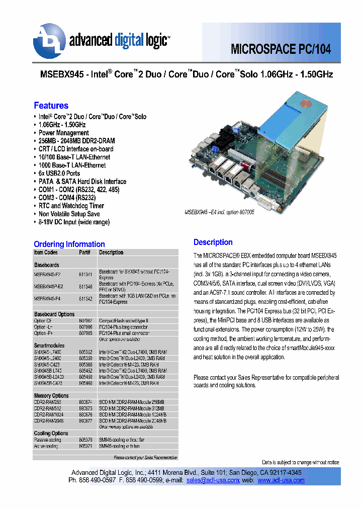 MSEBX945_4692942.PDF Datasheet