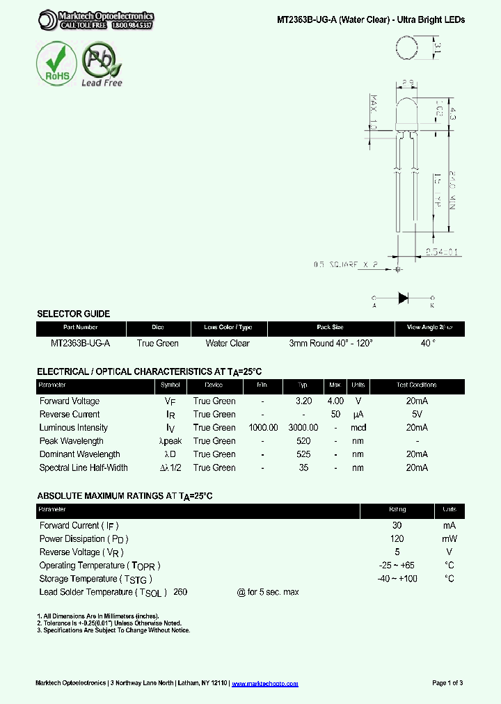 MT2363B-UG-A_4772709.PDF Datasheet