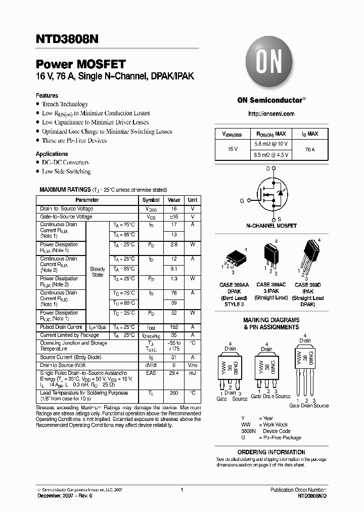 NTD3808N_4535197.PDF Datasheet