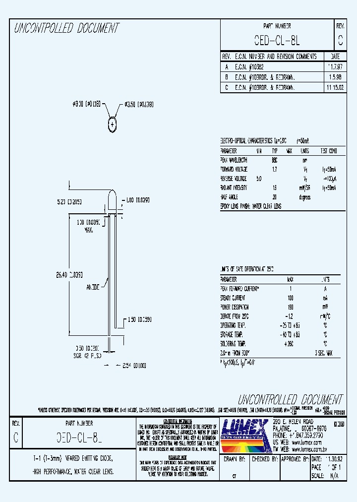 OED-CL-8L_4428734.PDF Datasheet