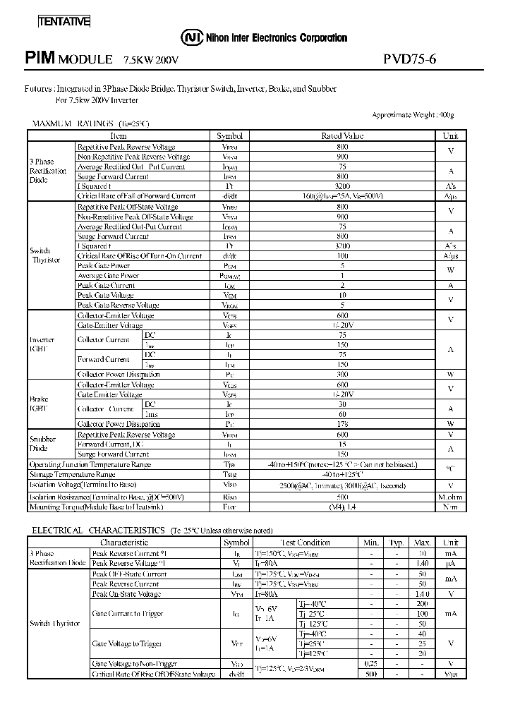 PVD75-6_4166389.PDF Datasheet