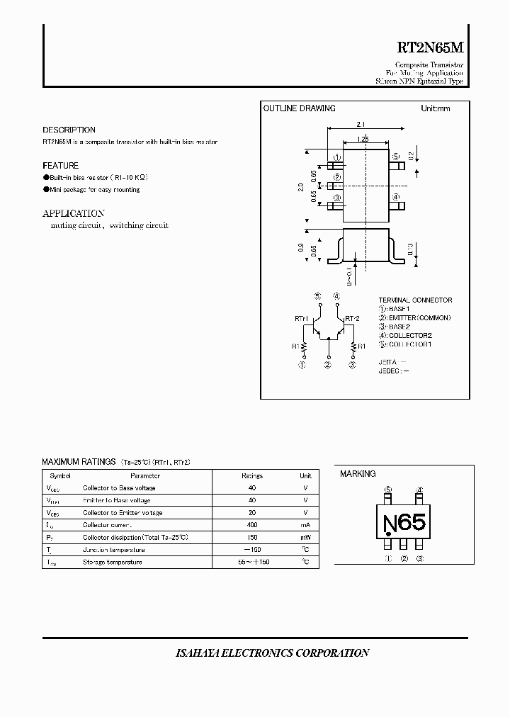 RT2N65M_4255556.PDF Datasheet