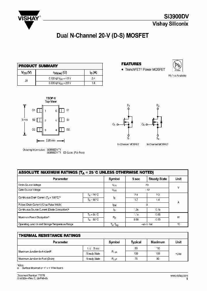 SI3900DV-T1_4263069.PDF Datasheet