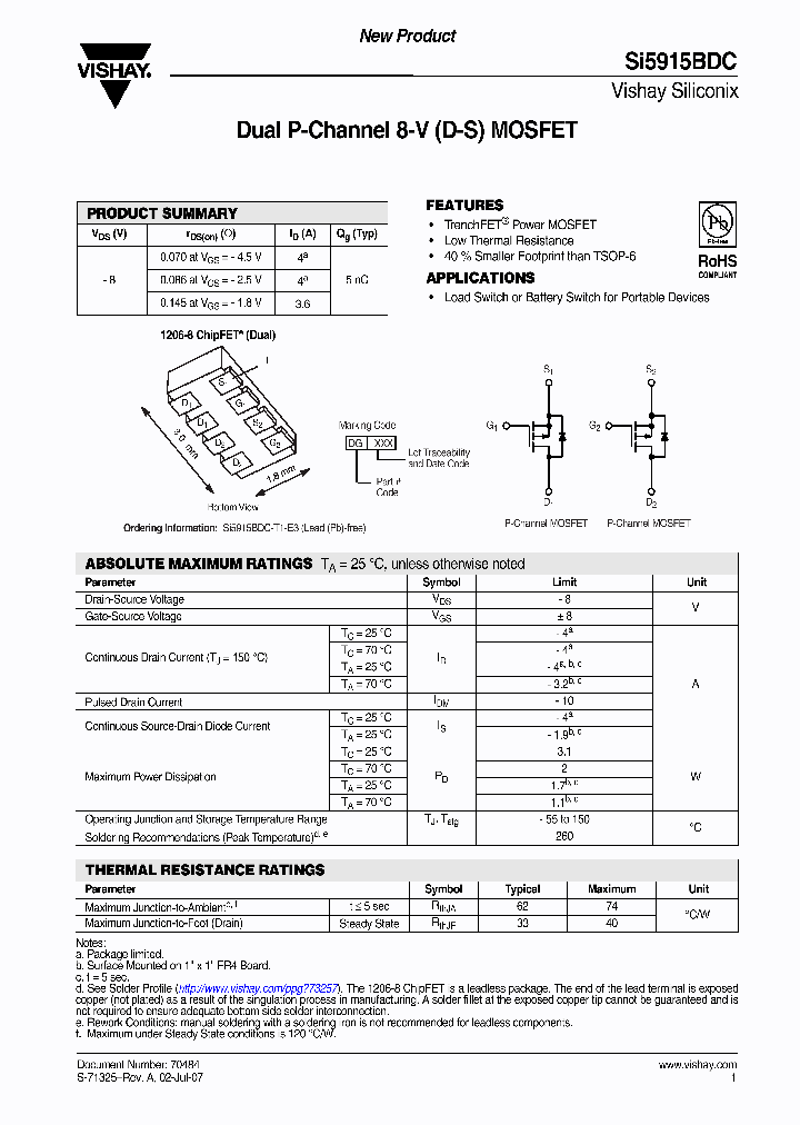 SI5915BDC_4252545.PDF Datasheet