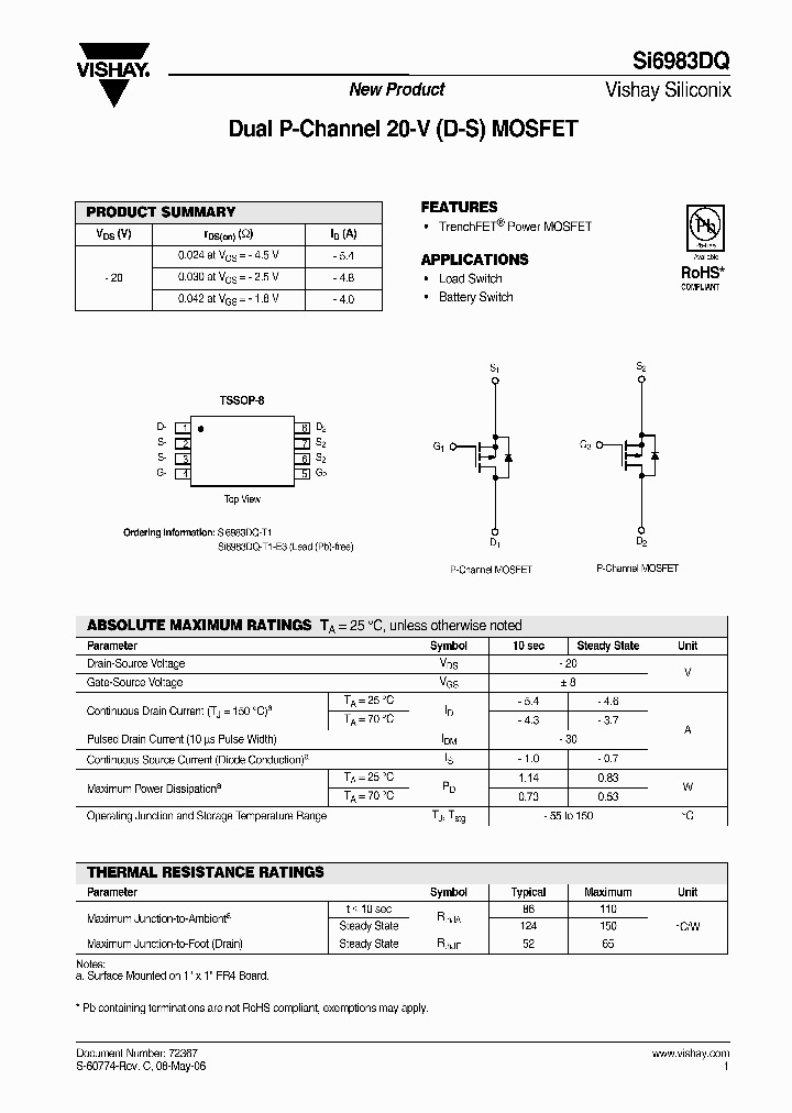 SI6983DQ_4358009.PDF Datasheet