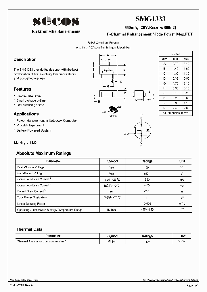 SMG1333_4680368.PDF Datasheet