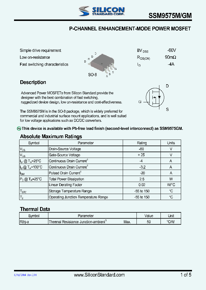 SSM9575GM_4646564.PDF Datasheet