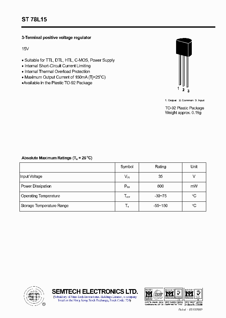 ST78L15_4712527.PDF Datasheet