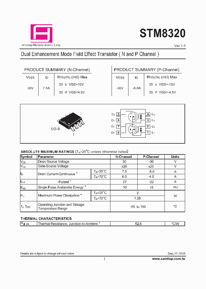 STM8320_4726726.PDF Datasheet