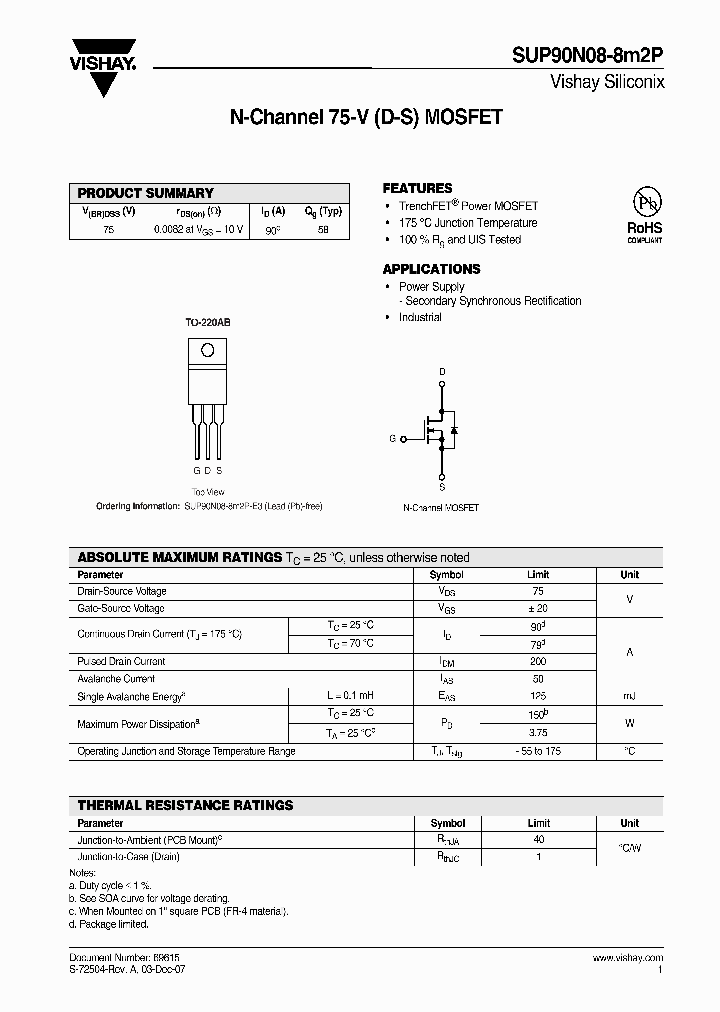 SUP90N08-8M2P_4328356.PDF Datasheet