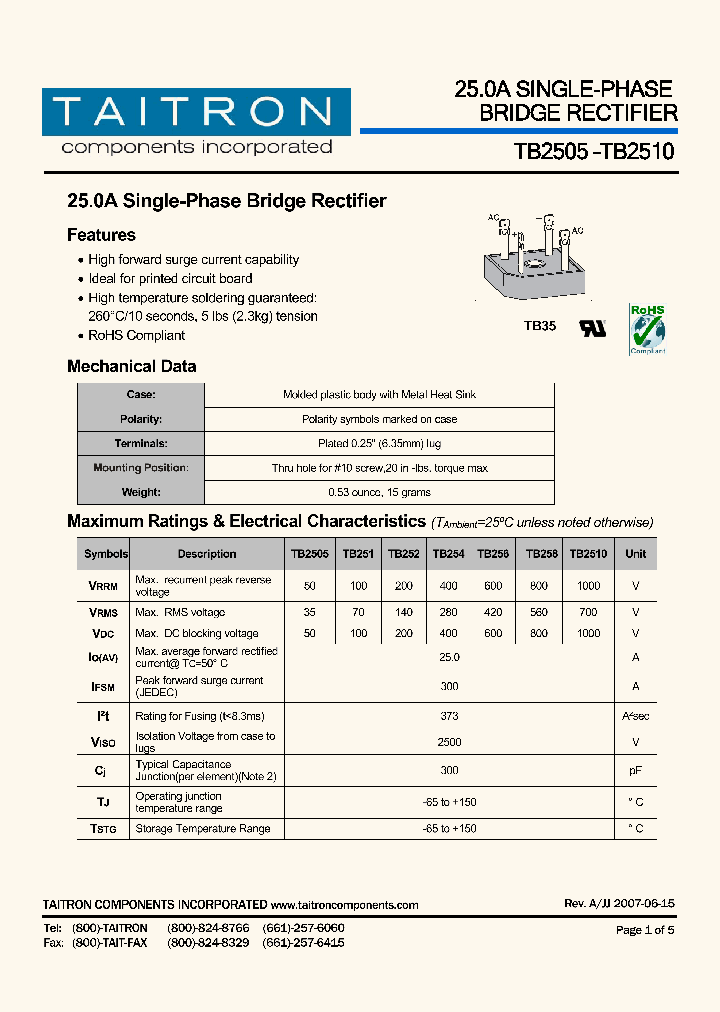 TB2505_4790916.PDF Datasheet