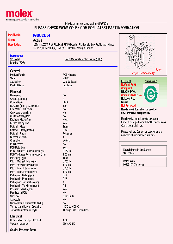 90800-3004_4934016.PDF Datasheet