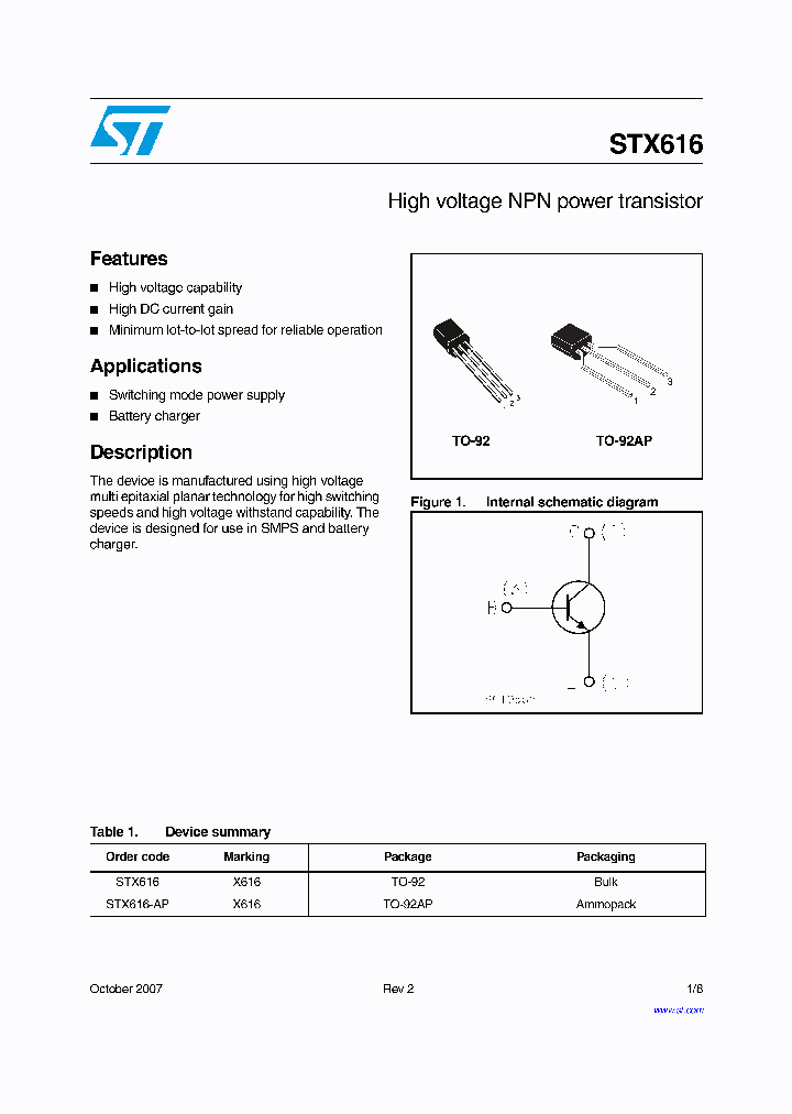 STX616_4952298.PDF Datasheet