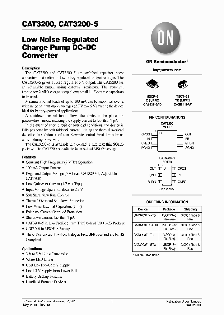 CAT3200_5011508.PDF Datasheet