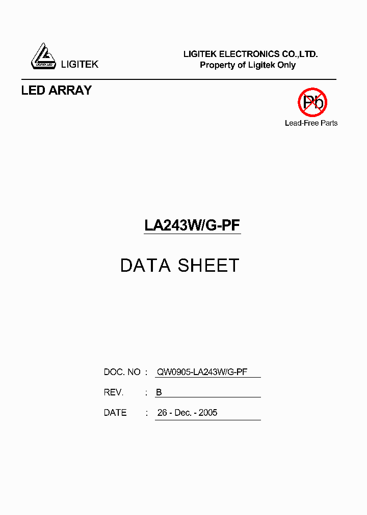 LA243W-G-PF_5018702.PDF Datasheet