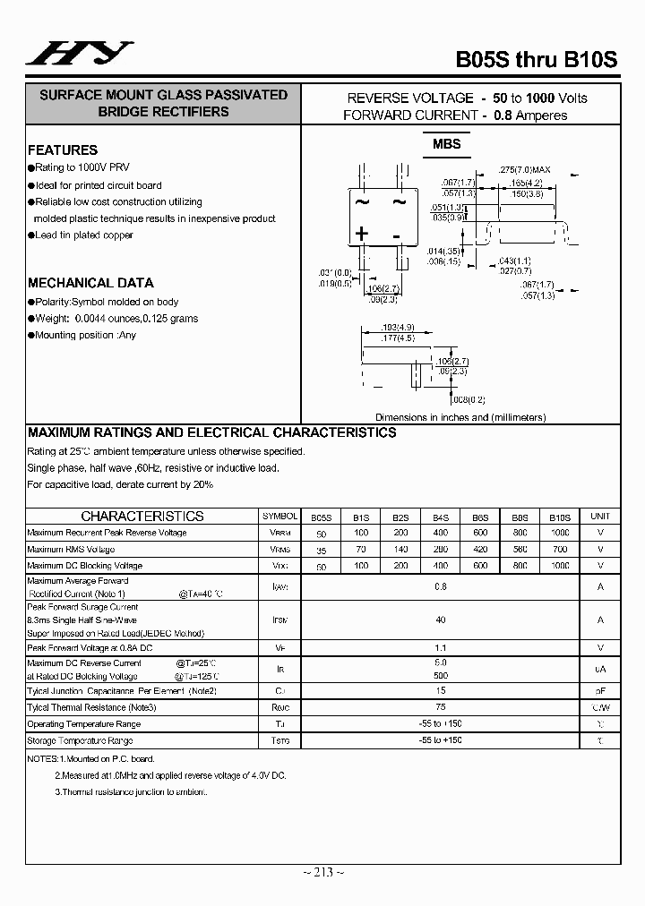 B05S_5020228.PDF Datasheet