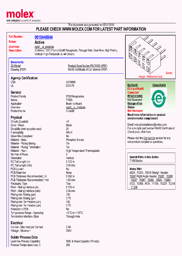 71850-0085_5032394.PDF Datasheet