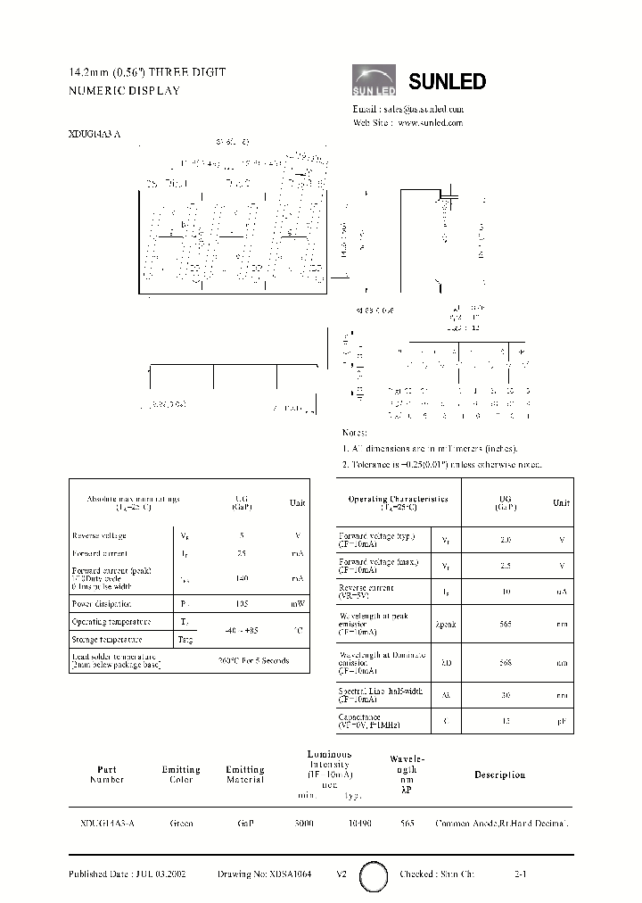 XDUG14A3-A_182310.PDF Datasheet