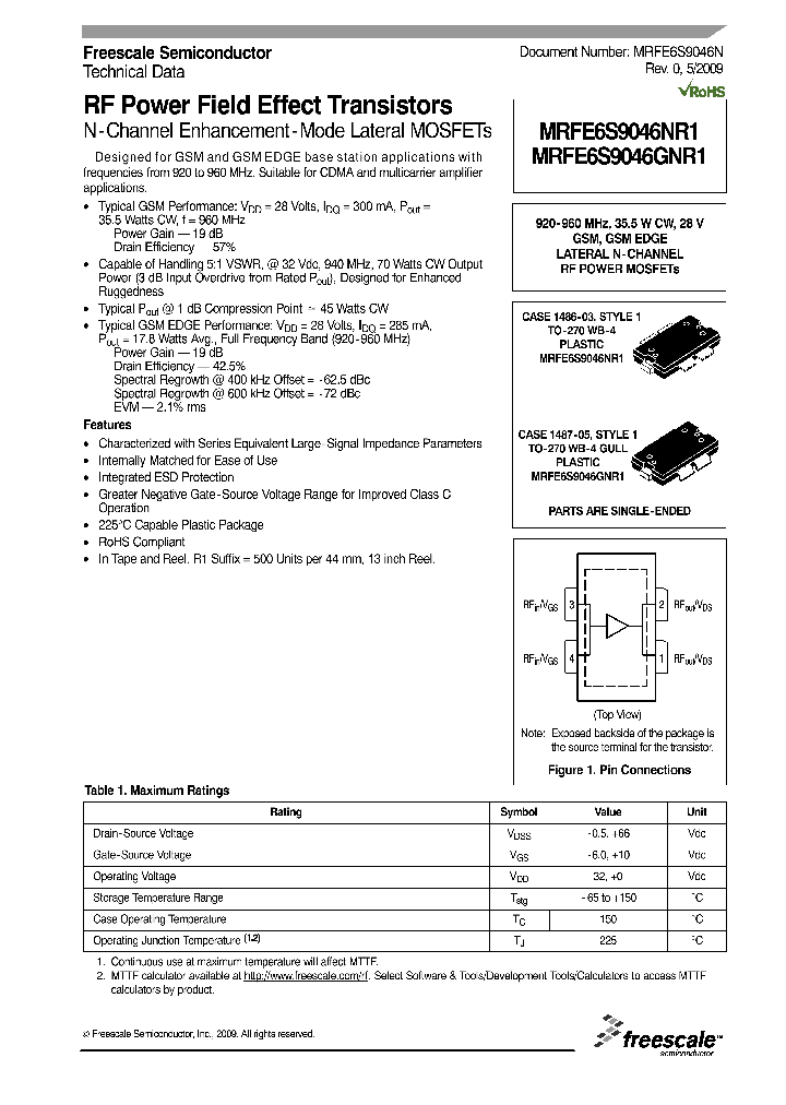 MRFE6S9046GNR1_272430.PDF Datasheet