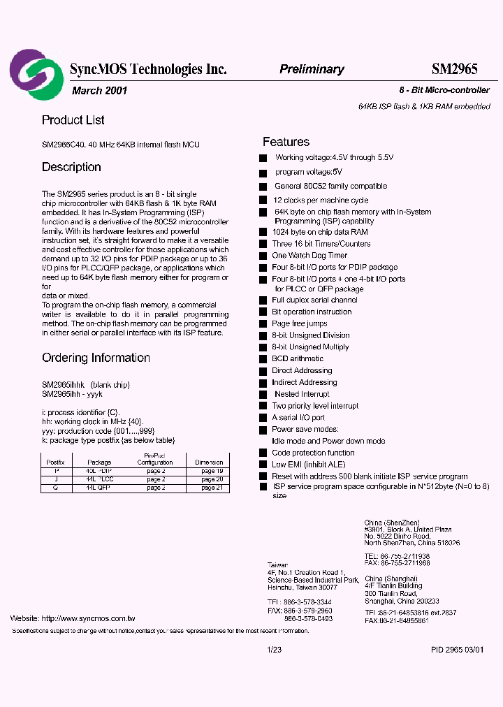 SM2965_283056.PDF Datasheet