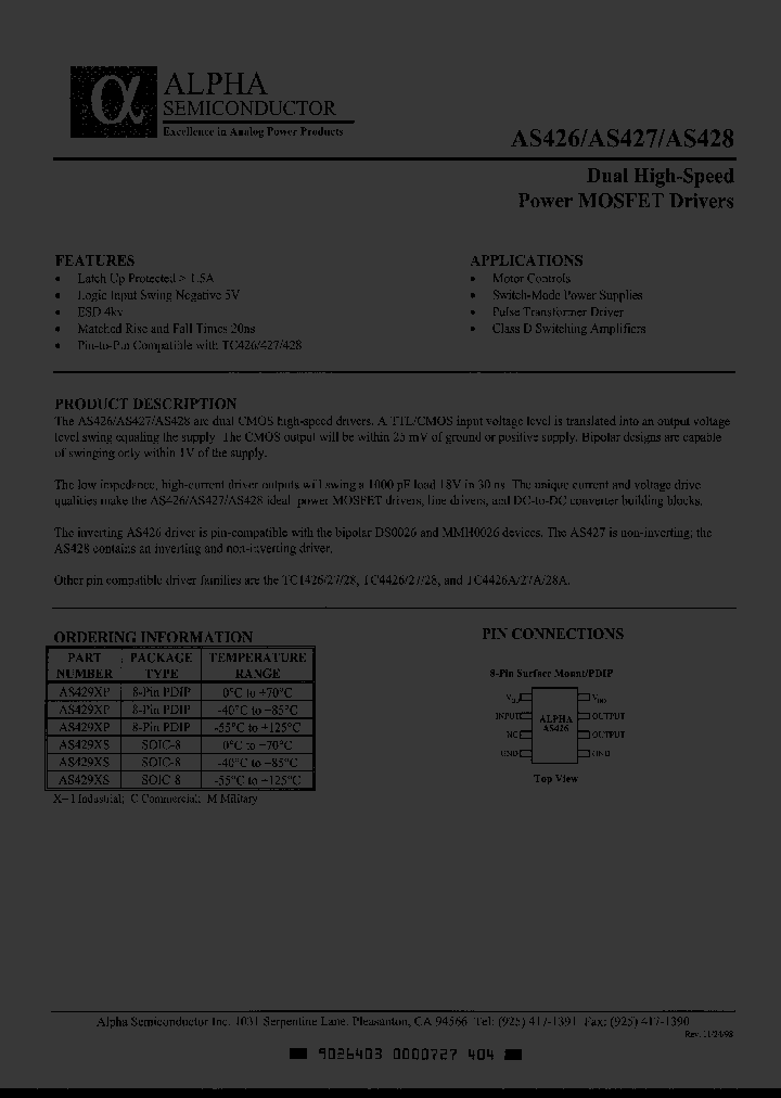 AS427IS_332931.PDF Datasheet