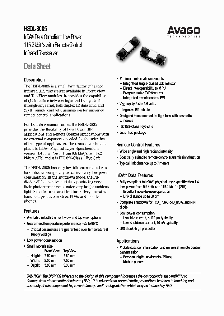 HSDL-3005-028_800505.PDF Datasheet