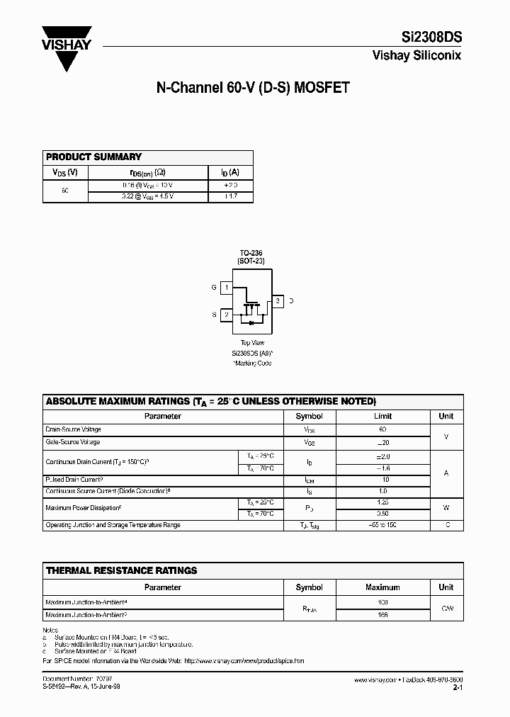 SI2308DS_636425.PDF Datasheet