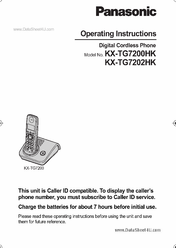 KX-TG7200HK_559110.PDF Datasheet