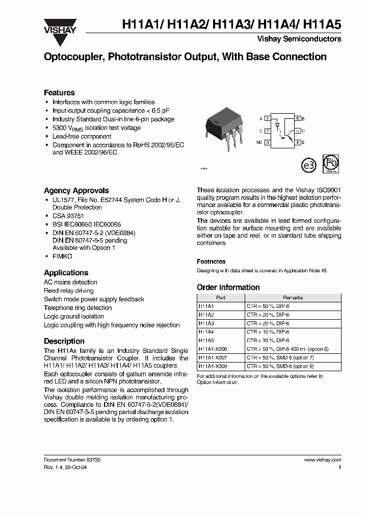 H11A1-X006_965436.PDF Datasheet