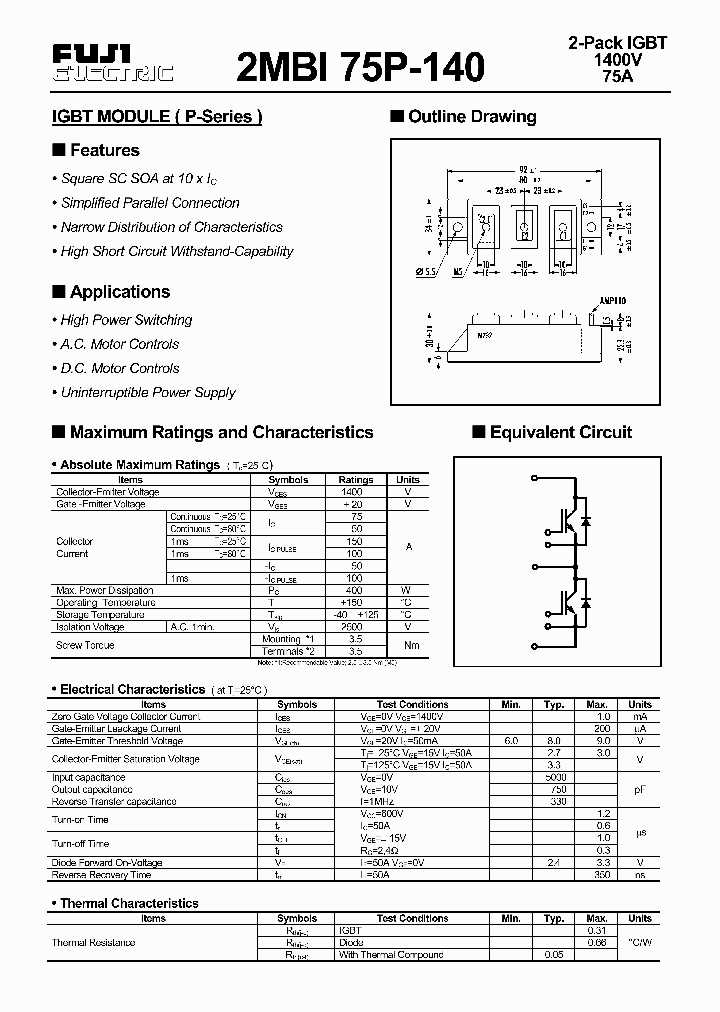 2MBI75P-140_1033032.PDF Datasheet