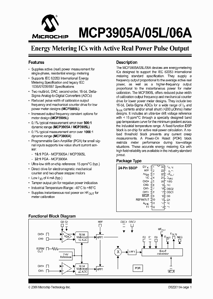 MCP3905AT-ISS_1169309.PDF Datasheet