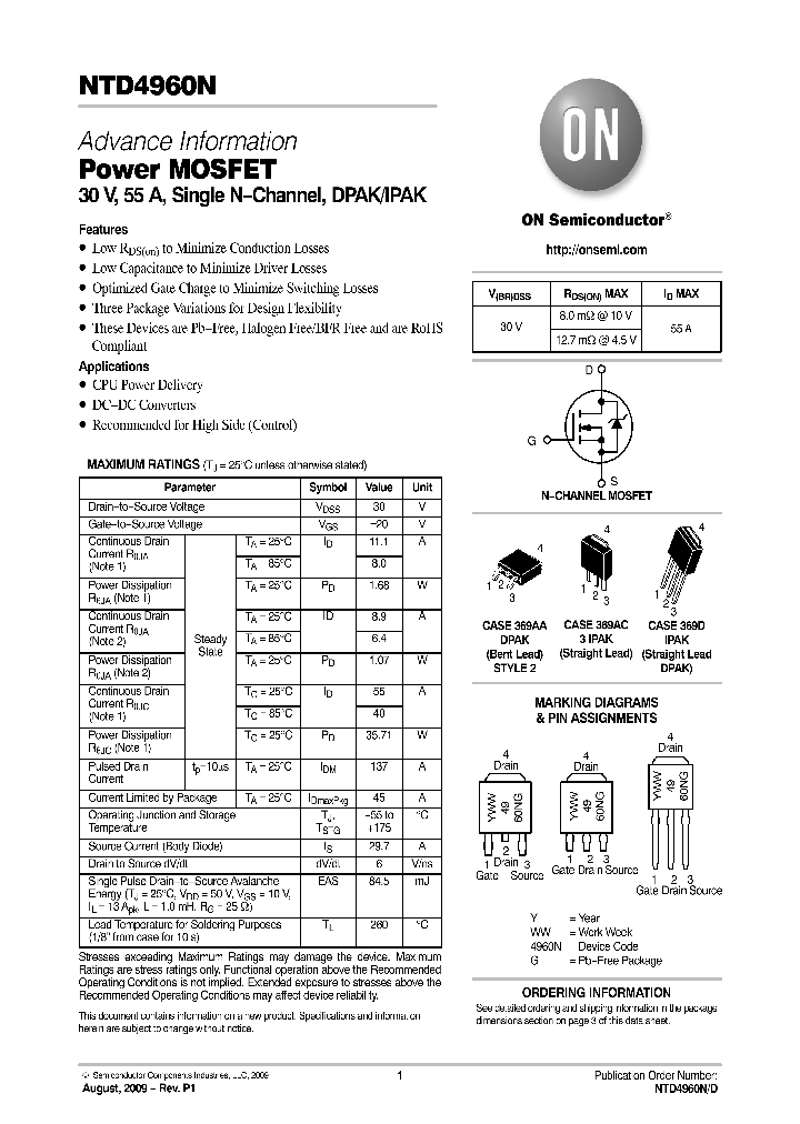 NTD4960N-35G_1181854.PDF Datasheet