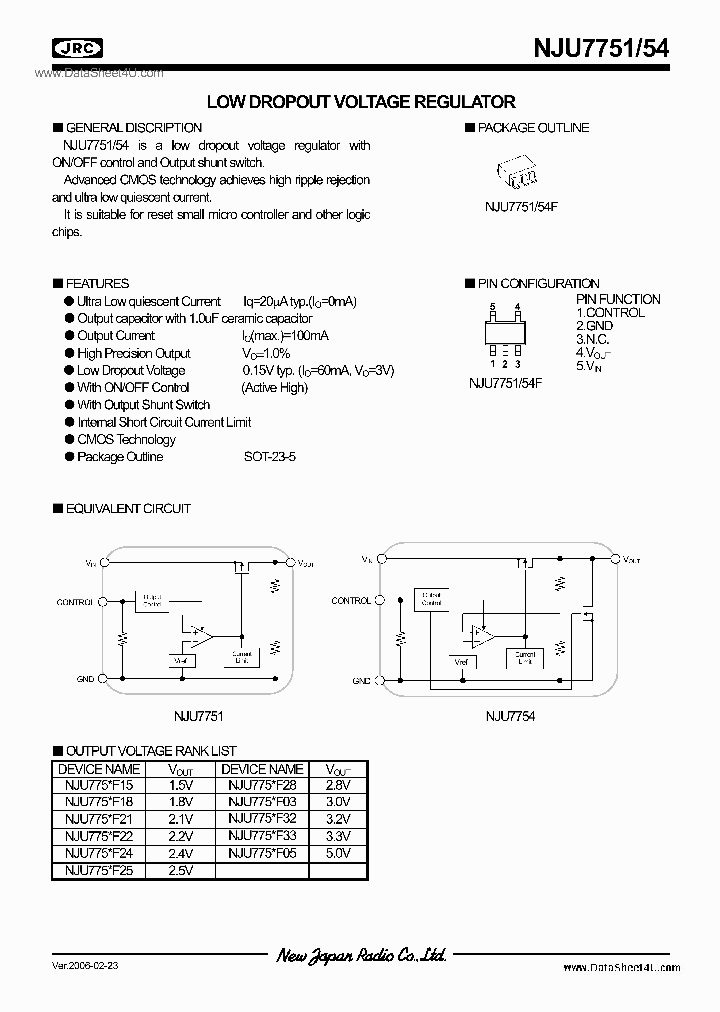 NJU7751_916792.PDF Datasheet