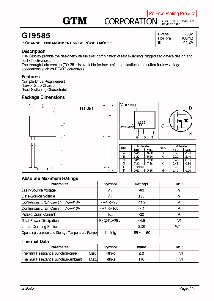 GI9585_1210833.PDF Datasheet