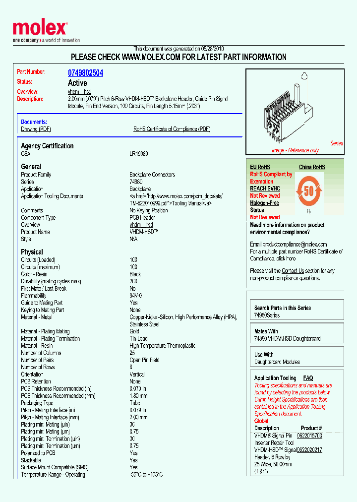 74980-2504_1342757.PDF Datasheet