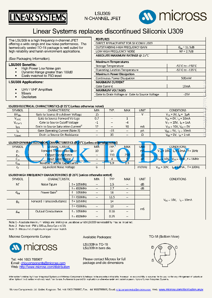 LSU309_1133842.PDF Datasheet