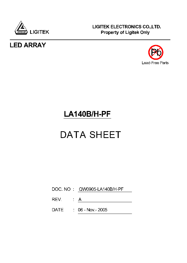 LA140B-H-PF_1569875.PDF Datasheet