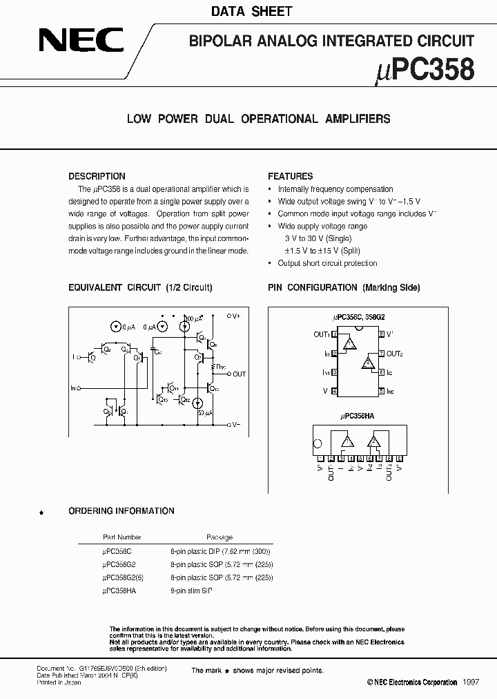 UPC358G2-E1_1573740.PDF Datasheet