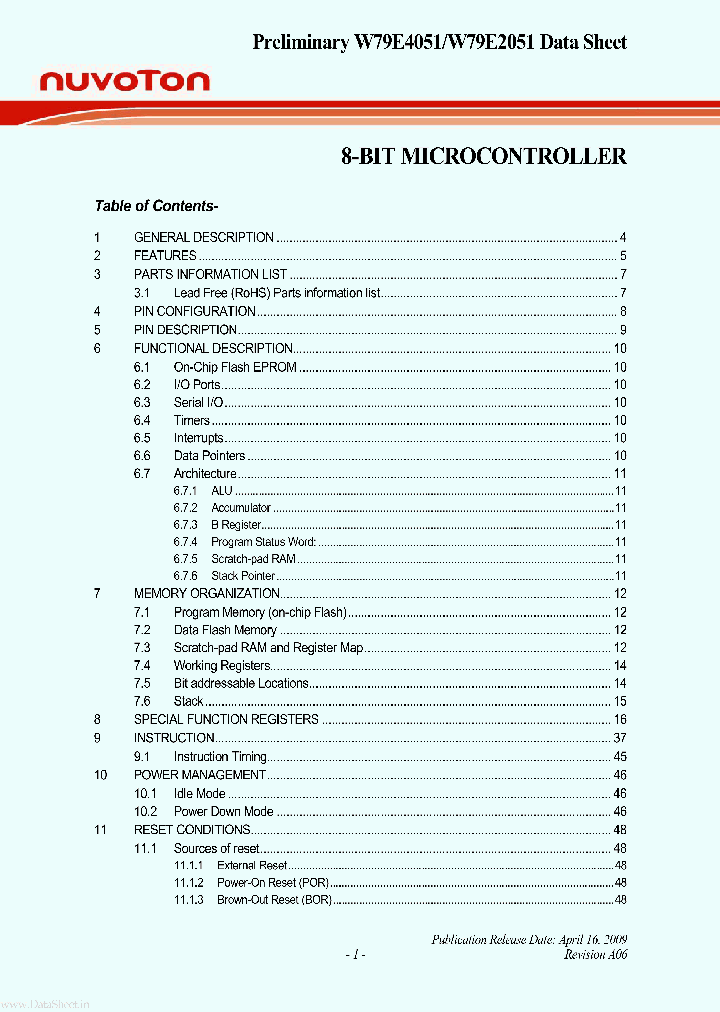 W79E2051_1645119.PDF Datasheet