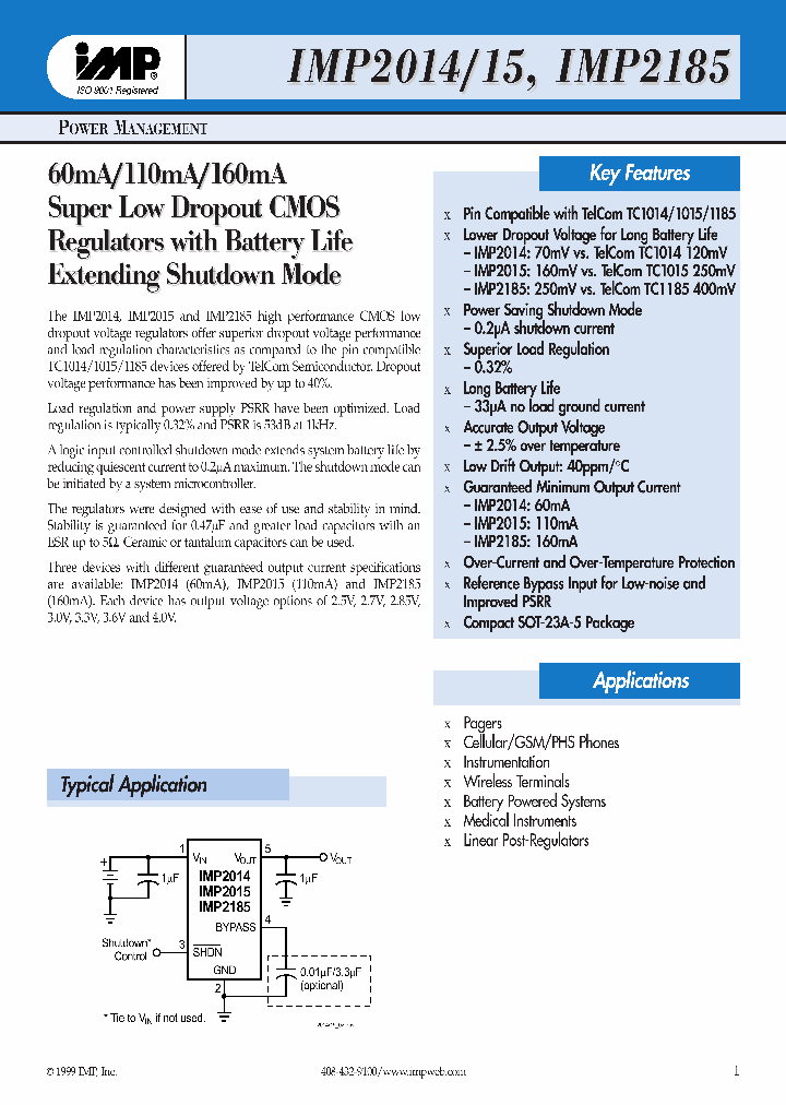 IMP2185_1076245.PDF Datasheet