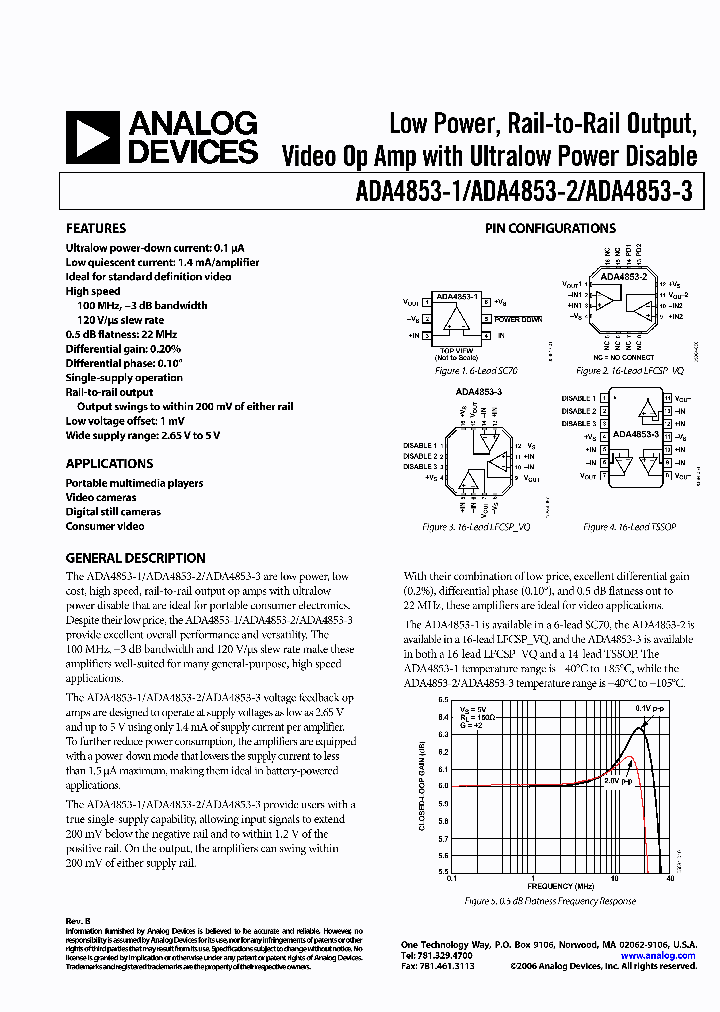 ADA4853-2YCPZ-RL7_1420824.PDF Datasheet