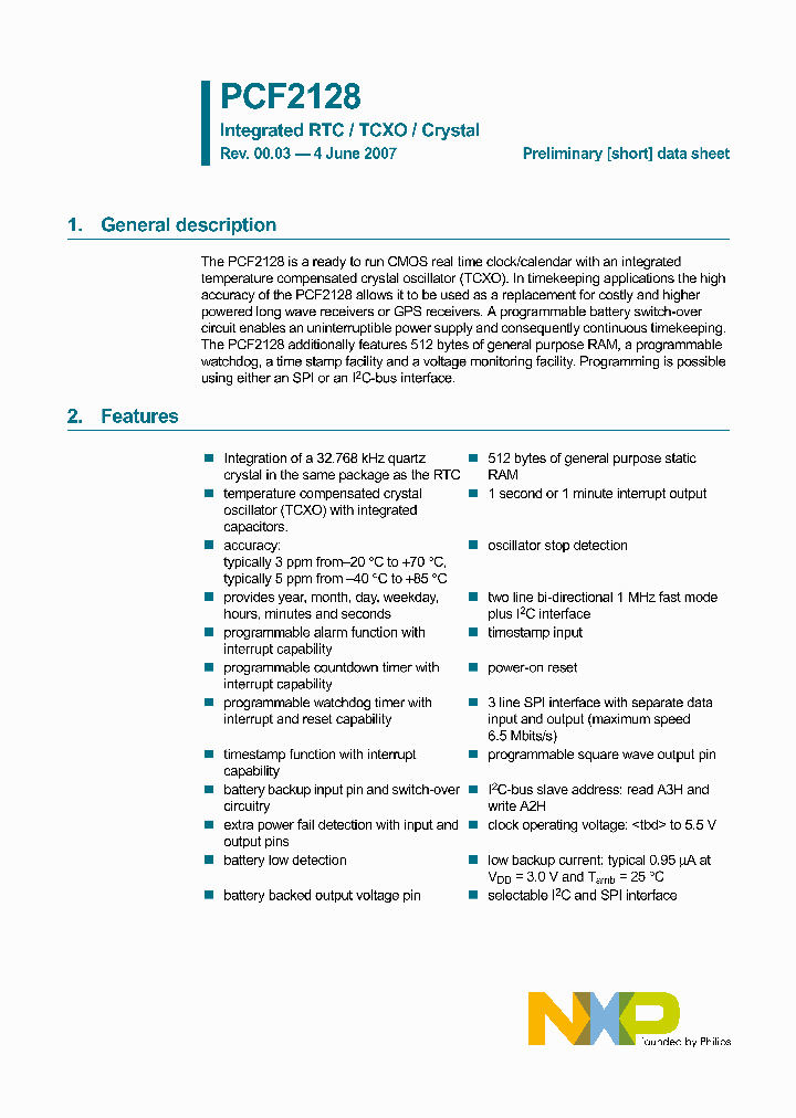 PCF2128T1_1816853.PDF Datasheet