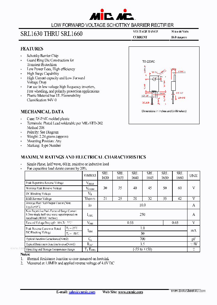 SRL1630_2054646.PDF Datasheet